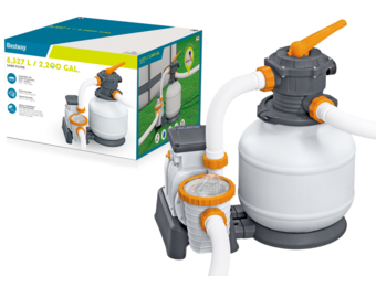 Zandfilterpomp - 8327 L/h - 280W - 6 werkingsmodi