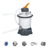 Zandfilterpomp - 8327 L/h - 6-standenklep - tabletdispenser