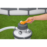 Zandfilterpomp - 8327 L/h - 6-standenklep - tabletdispenser