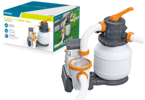 Zandfilterpomp - 5678 L/u - 6 bedrijfsmodi - chemische dispenser