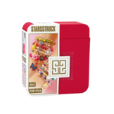 Kindersieraden set - roze doos - diverse kralen - 3 kleuren koorden