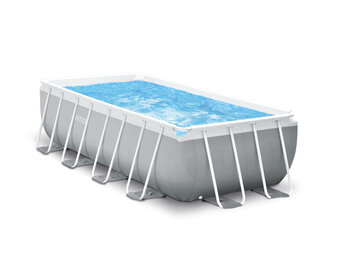 Intex zwembad - 488x244 cm - 10874L capaciteit - inclusief accessoires