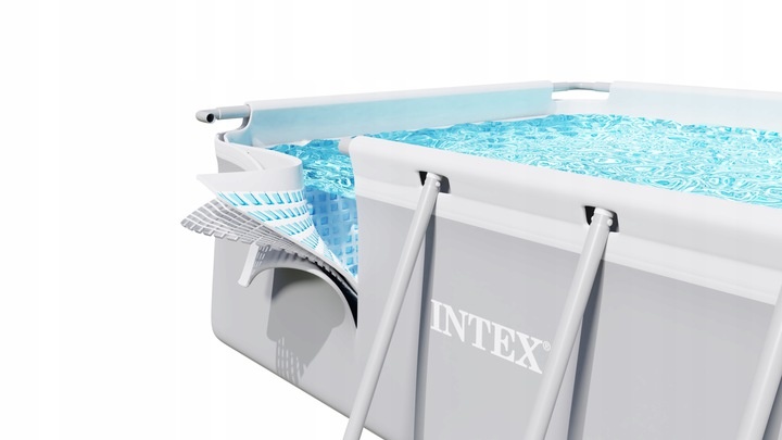 Intex zwembad - 488x244 cm - 10874L capaciteit - inclusief accessoires