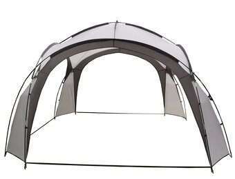 Partytent - 350x350x230 cm - weerbestendig - lichte structuur