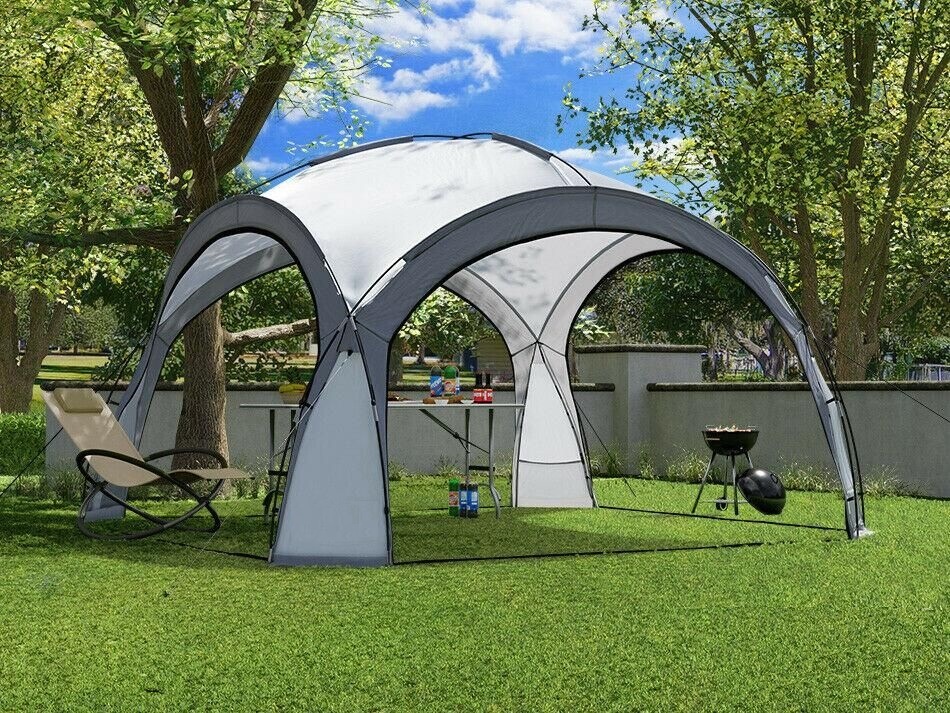 Partytent - 350x350x230 cm - weerbestendig - lichte structuur
