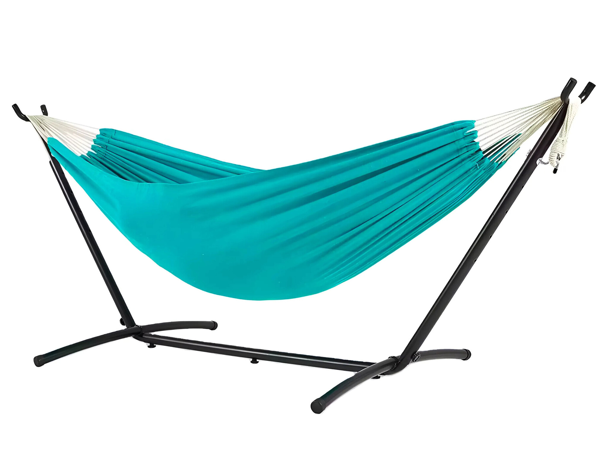 Hangmat standaard - zwart - 100 x 263 x 108,5 cm - max 150 kg