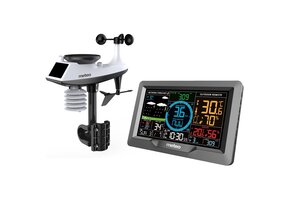 Weerstation - WIFI connectiviteit - neerslagmeter - meetbereik 100m