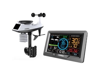 Weerstation - WIFI connectiviteit - neerslagmeter - meetbereik 100m