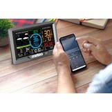 Weerstation - WIFI connectiviteit - neerslagmeter - meetbereik 100m