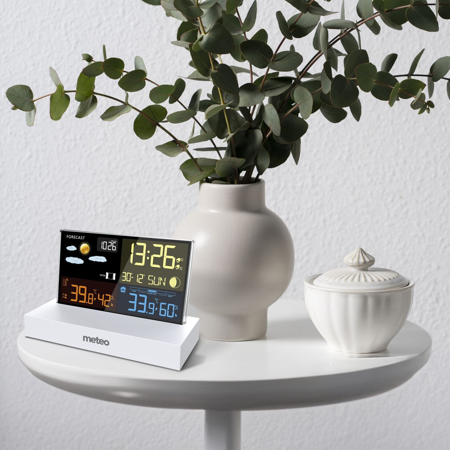 Weerstation - draadloos - barometer - wekkerfunctie