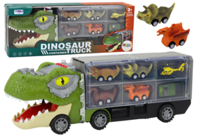 Dinosaurus vrachtwagen - 43.5x15.5x9.5cm - geluidseffecten
