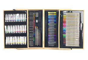 Schilderskist - 174 stuks - houten verpakking - voor jong & oud