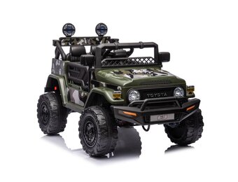 Elektrische kinderauto - groen - 98 x 65 x 70 cm - 4x45W motor