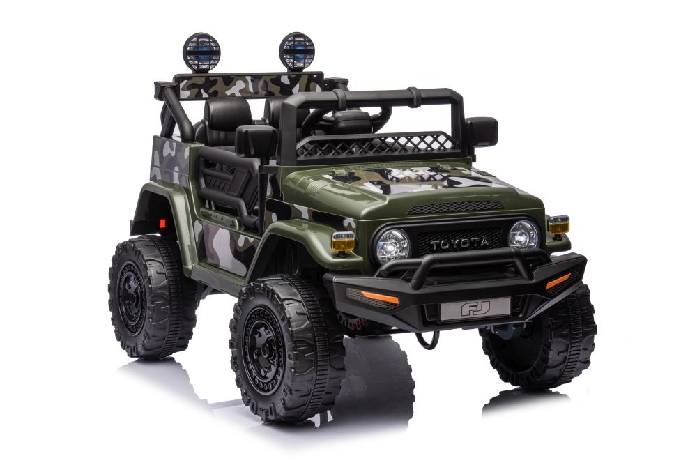 Elektrische kinderauto - groen - 98 x 65 x 70 cm - 4x45W motor