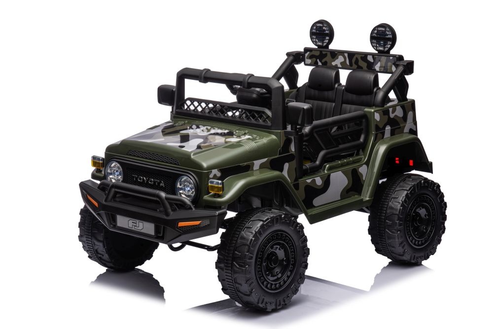 Elektrische kinderauto - groen - 98 x 65 x 70 cm - 4x45W motor