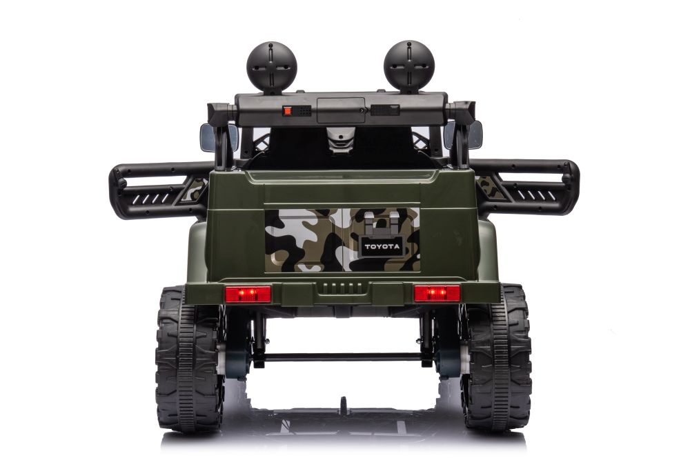 Elektrische kinderauto - groen - 98 x 65 x 70 cm - 4x45W motor
