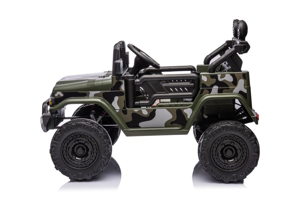 Elektrische kinderauto - groen - 98 x 65 x 70 cm - 4x45W motor