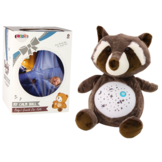 Teddybeer slaaplicht - 25x22x16 cm - dag en nacht modus - katoenwol