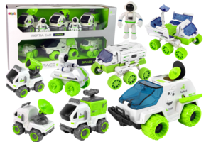 Ruimte voertuigen - 6 stuks - ingebouwde radar - 360 graden rotatie