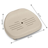 Spa booster seat - 53x34x41cm - 3,6 kg - verstelbare hoogte