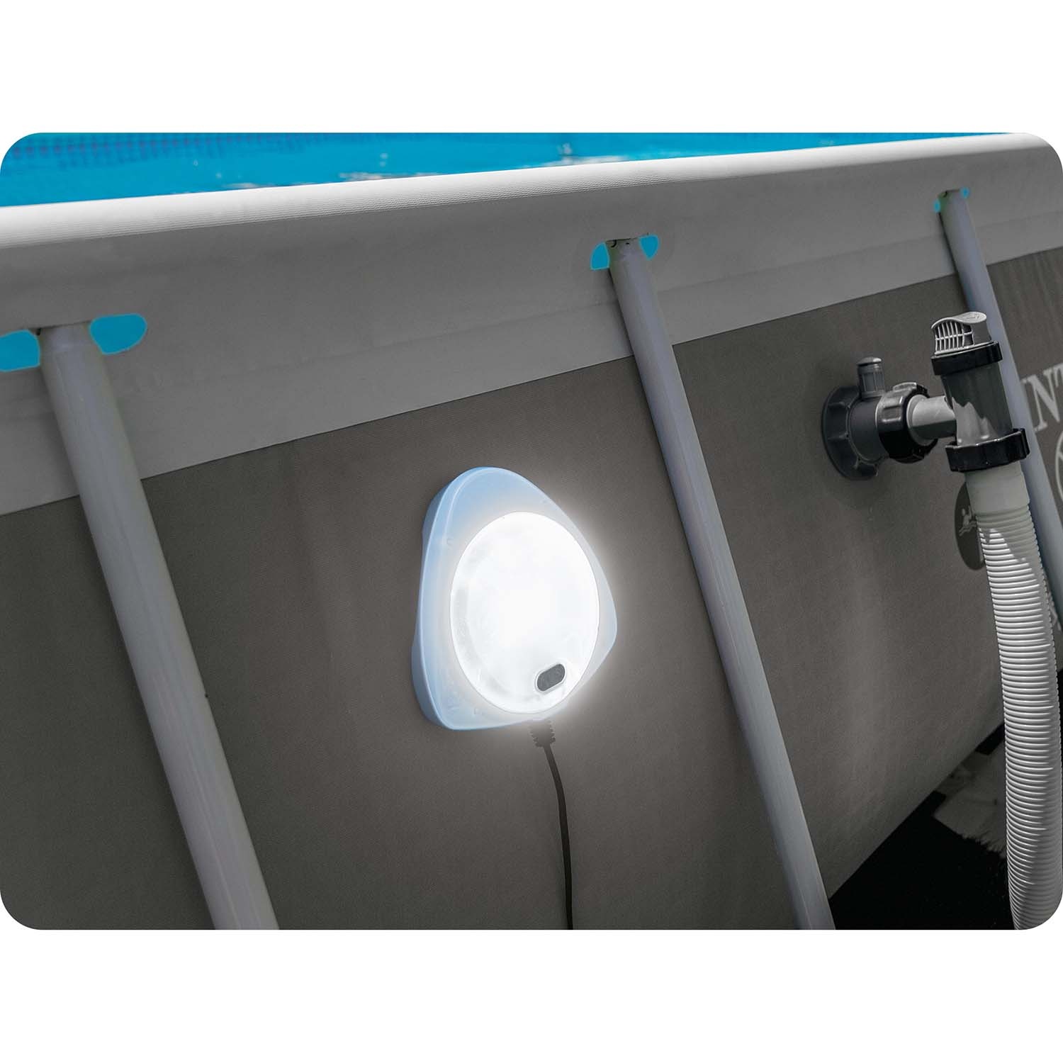 Zwembad verlichting - magnetisch - LED - 20x15 cm