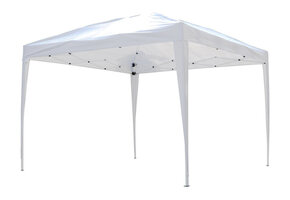 Easy up partytent - 300x300 cm - automatisch - polyester 160 g/m2