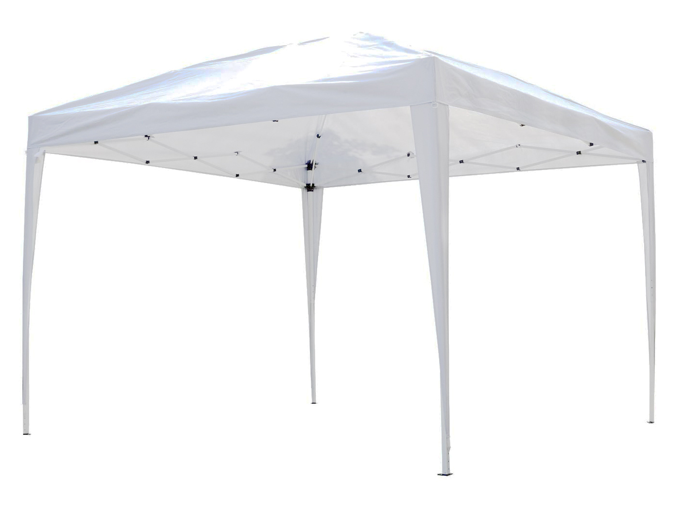 Easy up partytent - 300x300 cm - automatisch - polyester 160 g/m2