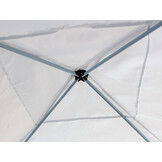 Easy up partytent - 300x300 cm - automatisch - polyester 160 g/m2