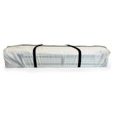 Easy up partytent - 300x300 cm - automatisch - polyester 160 g/m2