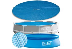 Afdekzeil zwembad rond - 447 cm - 110g/m2 - vinyl