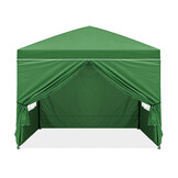 Paviljoen 3x3 - met ramen - zelfopzettend - weerbestendig