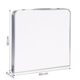 Campingtafel inklapbaar - verstelbare hoogte - beveiliging - ruimtebesparend