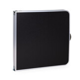 Inklapbare campingtafel - 120x60 cm - verstelbare hoogte - incl. 4 stoelen