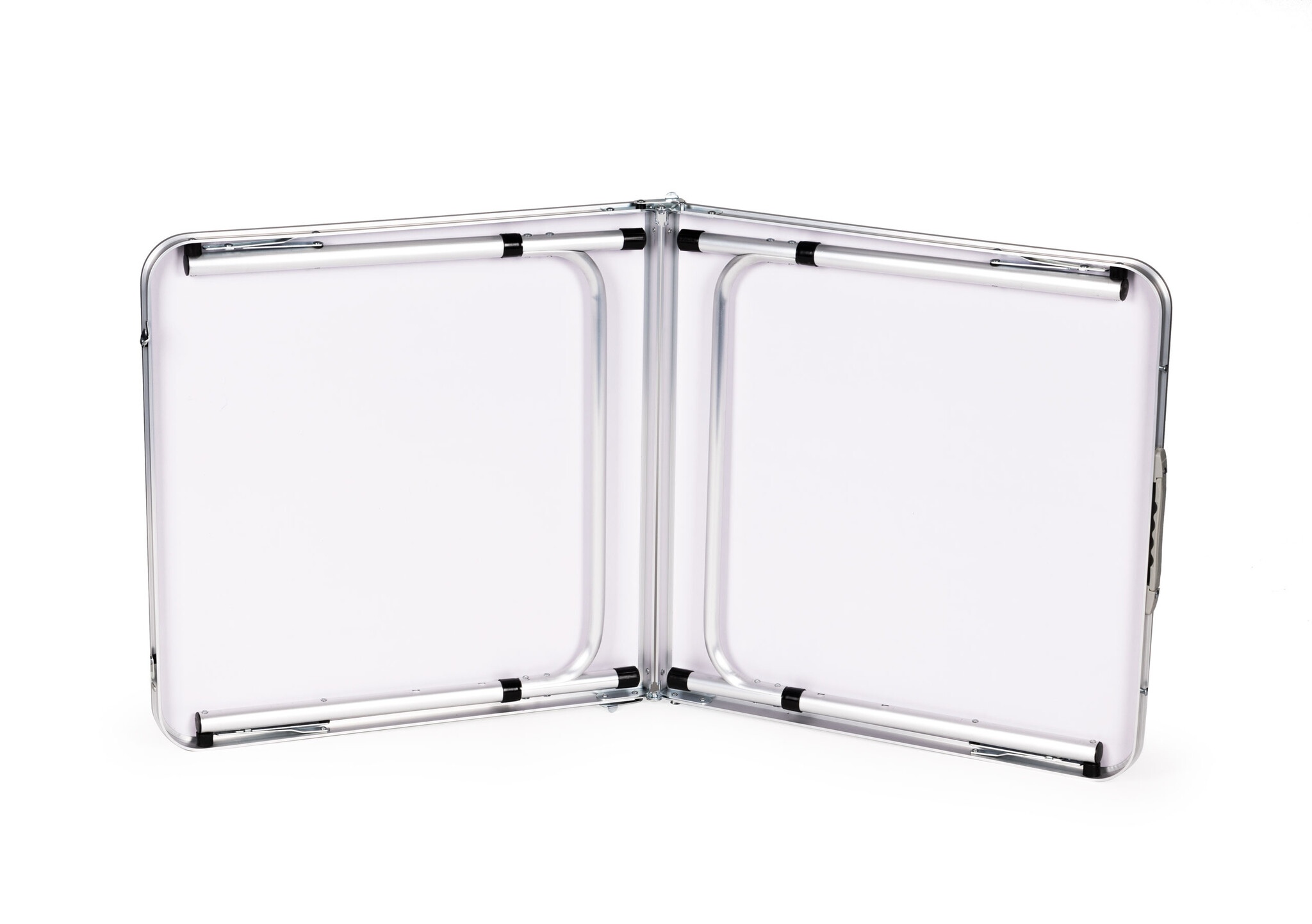 Inklapbare campingtafel - 120x60 cm - 4 stoelen - verstelbare hoogte