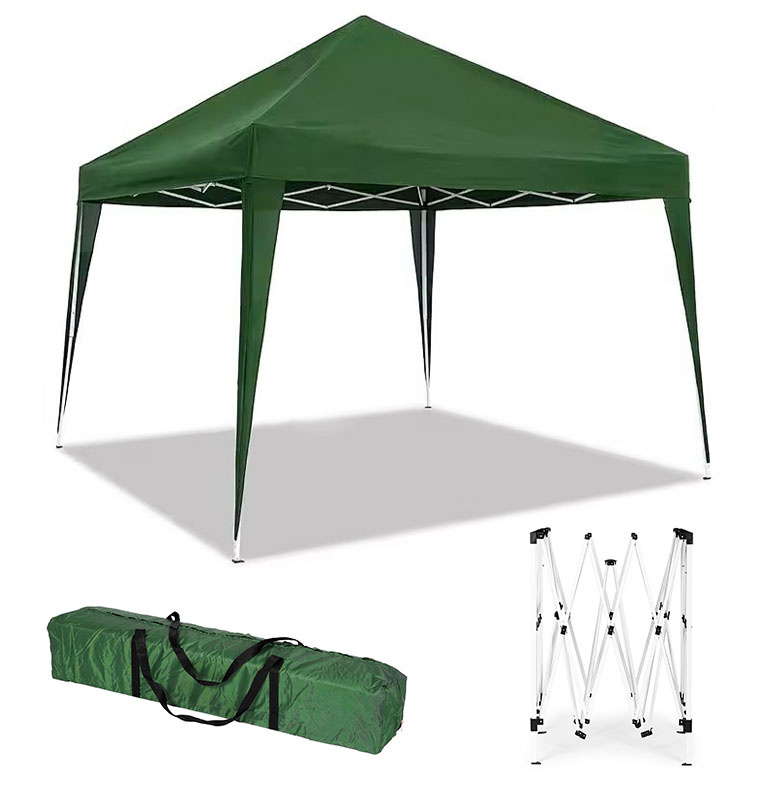 Paviljoen 3x3 - zelfontplooiend - weerbestendig - inclusief tas