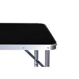 Inklapbare campingtafel - 120x60 cm - verstelbaar - 4,6 kg