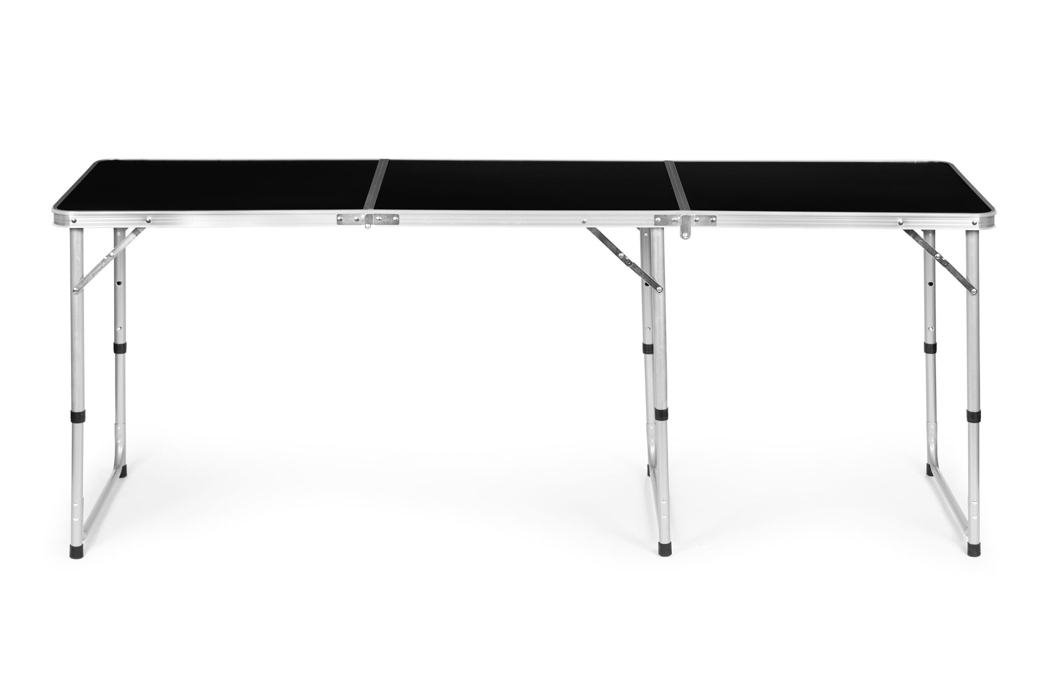 Inklapbare campingtafel - 180 x 60 cm - verstelbare hoogte - lichtgewicht