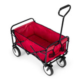 Opvouwbare bolderkar - 70 kg laadvermogen - waterdicht materiaal - grote rubberen banden