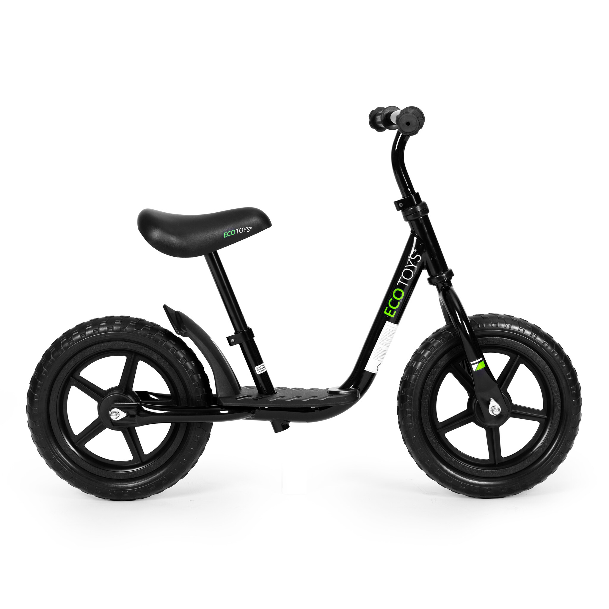 Loopfiets - zwart - 42 x 86 x 63 cm - 3+ jaar
