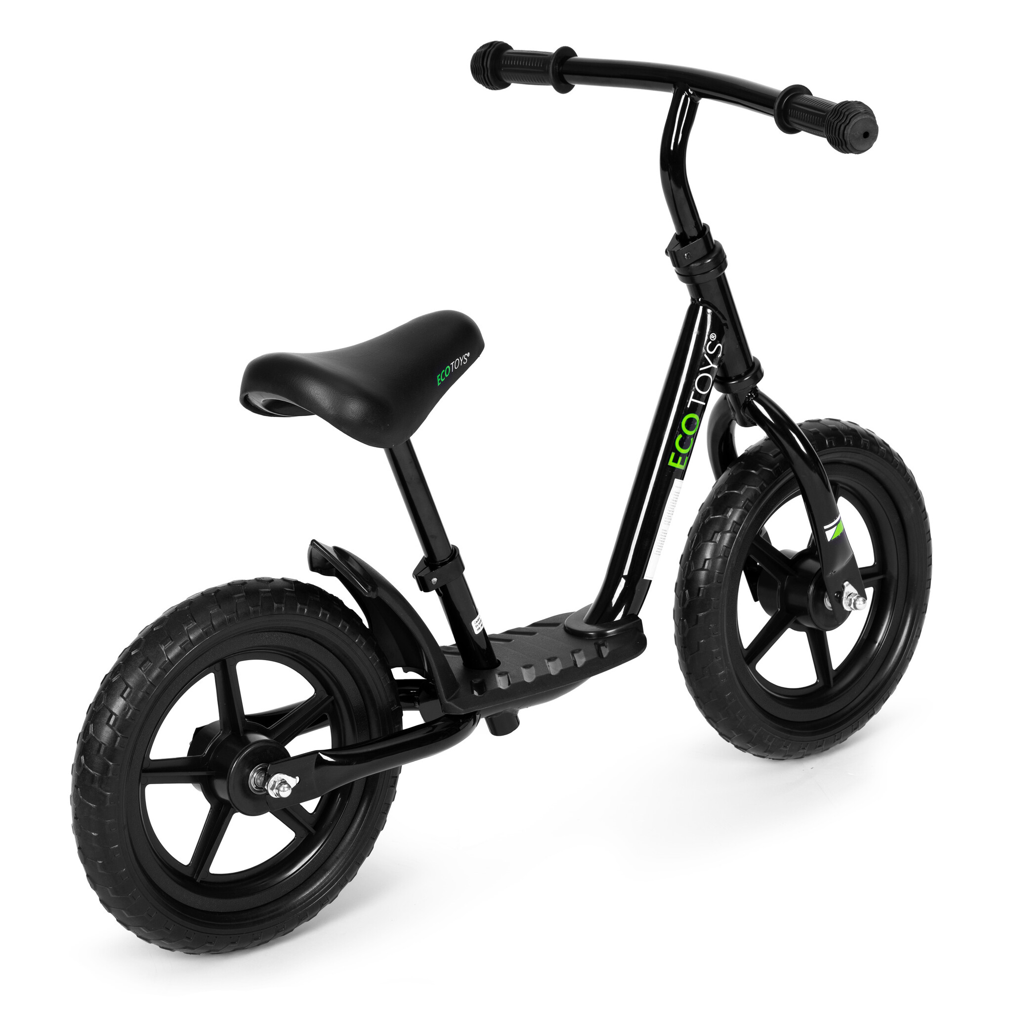 Loopfiets - zwart - 42 x 86 x 63 cm - 3+ jaar