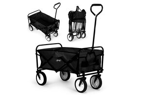 Opvouwbare bolderkar - 70 kg max - waterbestendig - comfortabele handgreep