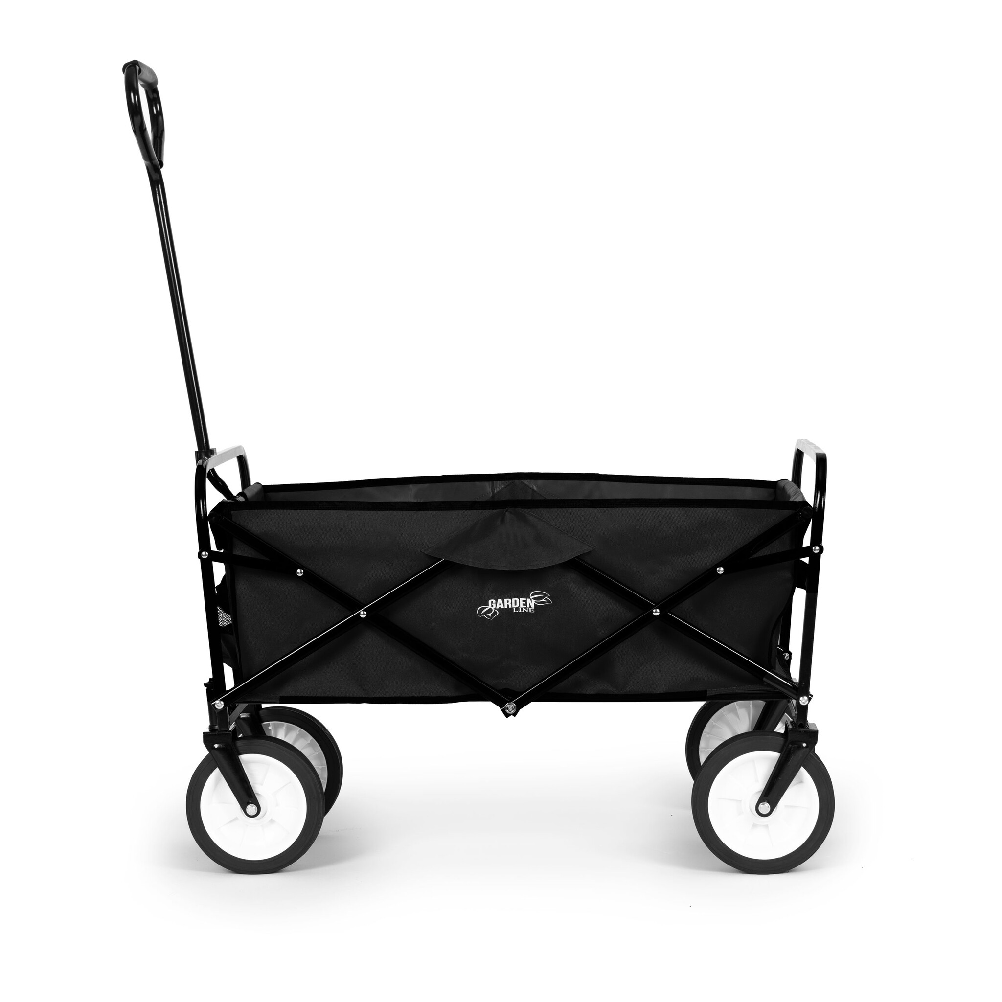Opvouwbare bolderkar - 70 kg max - waterbestendig - comfortabele handgreep