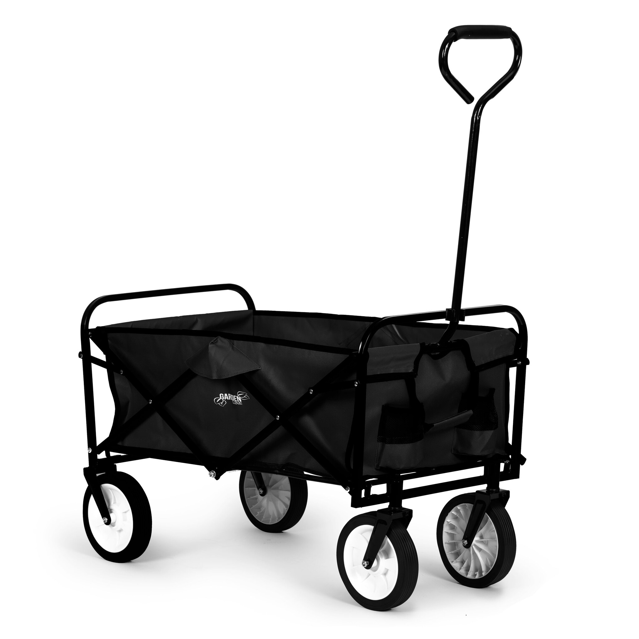 Opvouwbare bolderkar - 70 kg max - waterbestendig - comfortabele handgreep