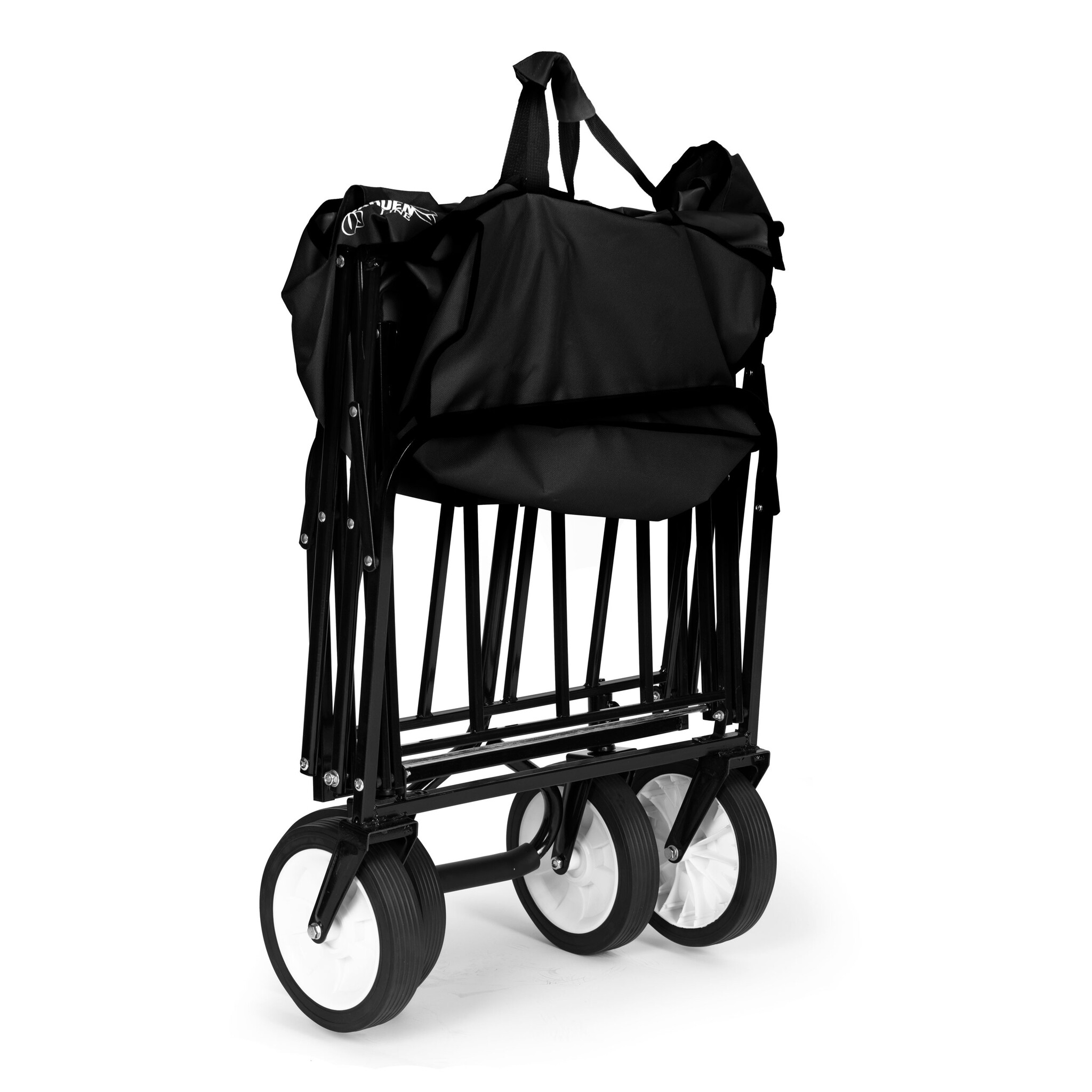 Opvouwbare bolderkar - 70 kg max - waterbestendig - comfortabele handgreep