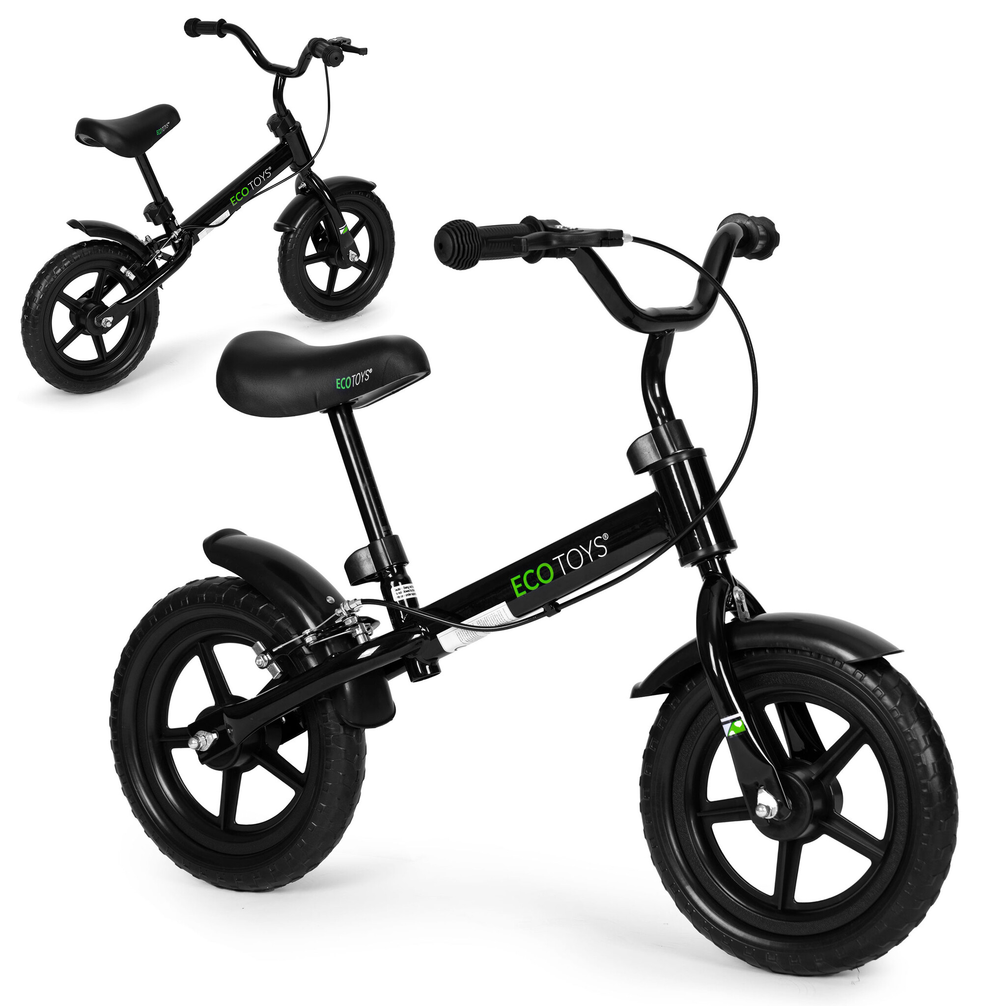 Loopfiets - vanaf 3 jaar - stalen constructie - verstelbaar zadel