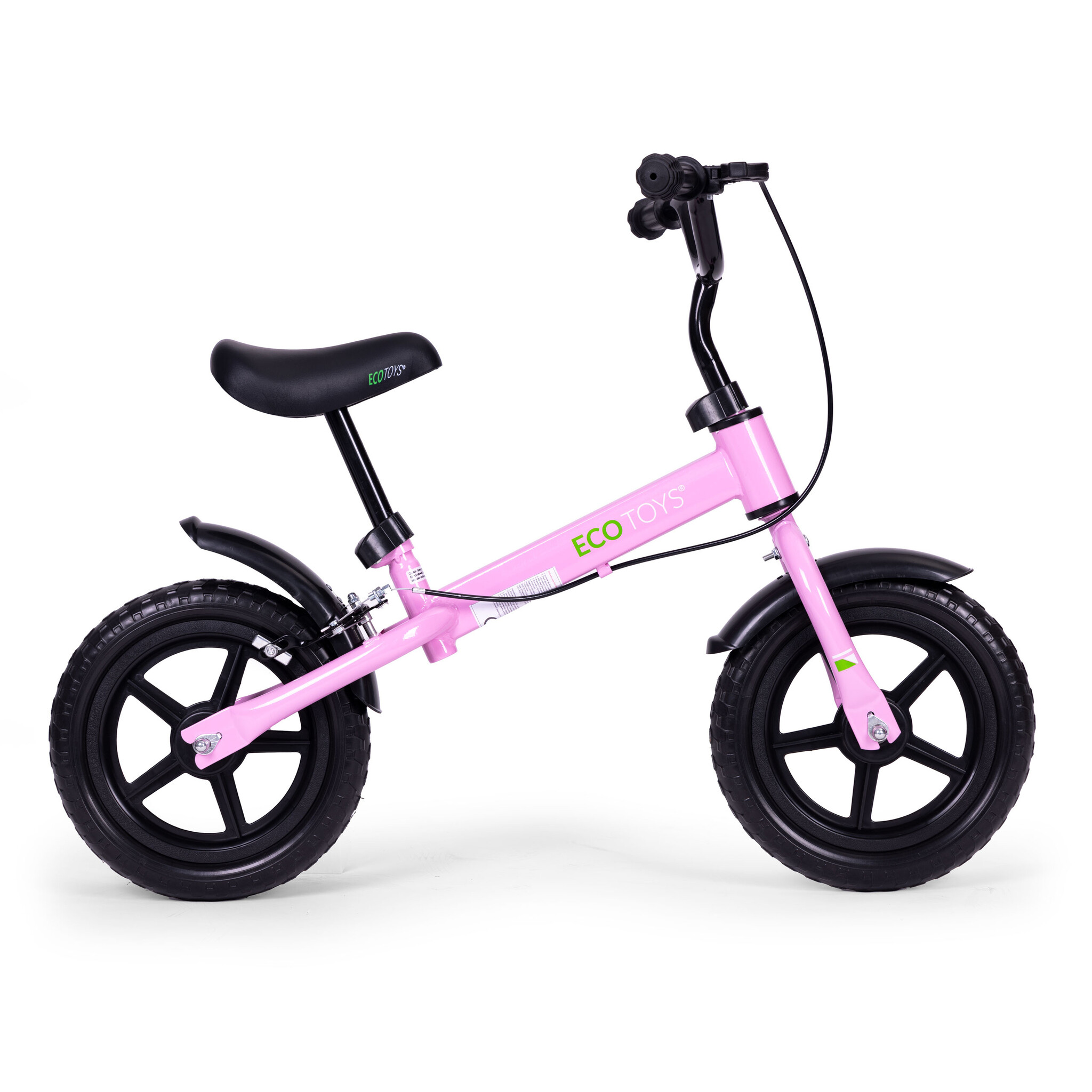Loopfiets - roze - 52 x 89 x 58 cm - +3 jaar