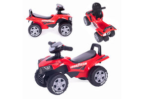 Kinder quad - 40 x 60 x 30 cm - 18 maanden+ - interactief stuur