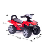 Kinder quad - 40 x 60 x 30 cm - 18 maanden+ - interactief stuur