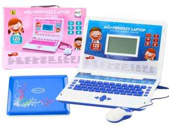 Kinder laptop - blauw - 60 functies - tweetalig