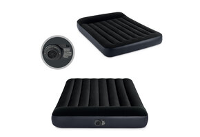 2 persoons luchtbed - marineblauw - 191 x 137 x 25 cm - Dura-Beam Fiber